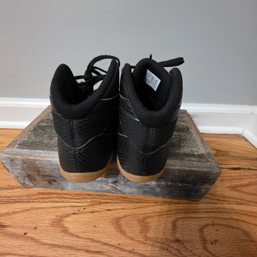 ASICS Matflex 5 Wrestling Shoes Black White Gum GS Youth Size 4.5 - Picture 3 of 7